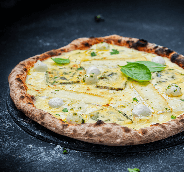 Pizza au fromage et mozzarella pour professionnels Maestrella